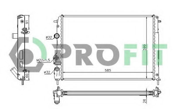 Radiator, racire motor