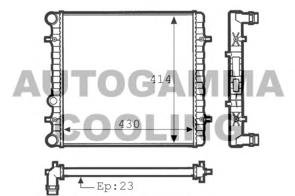 Radiator, racire motor
