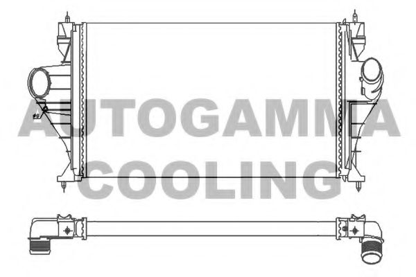 Intercooler, compresor