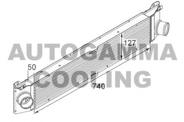 Intercooler, compresor