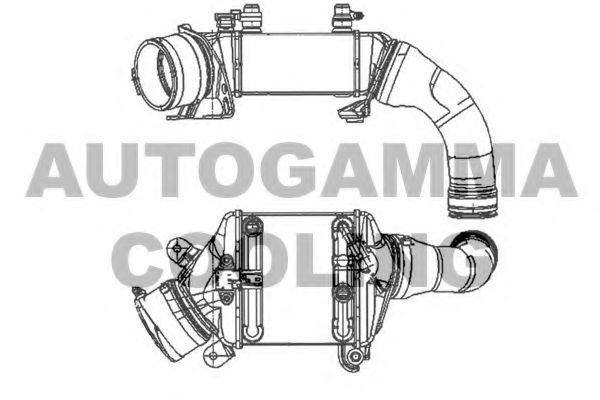 Intercooler, compresor