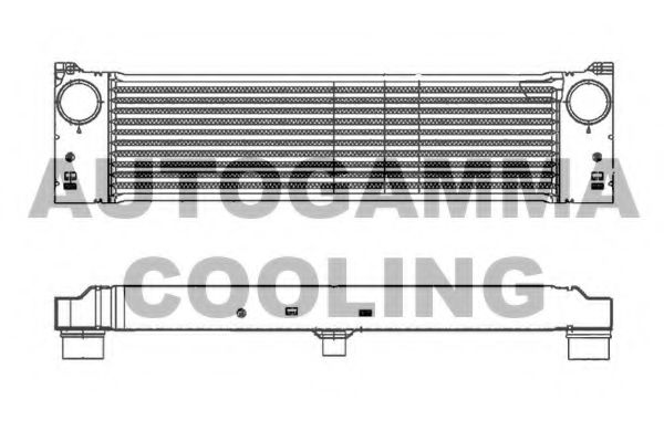 Intercooler, compresor