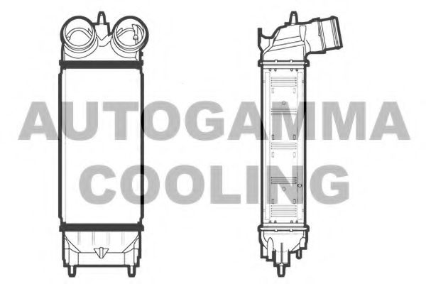 Intercooler, compresor