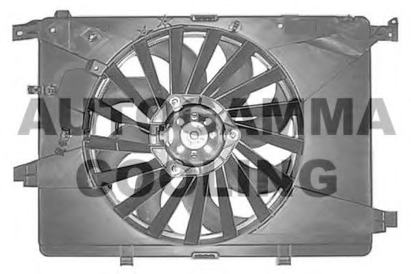 GA200109 Ventilator, radiator AUTOGAMMA 
