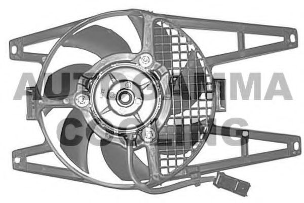 GA201499 Ventilator, radiator AUTOGAMMA 