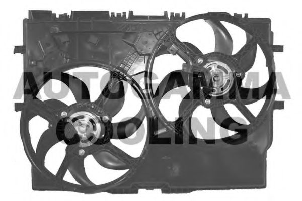GA220628 Ventilator, radiator AUTOGAMMA 