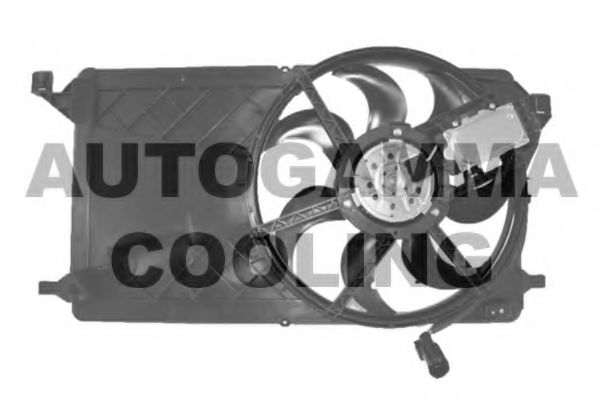 GA224009 Ventilator, radiator AUTOGAMMA 