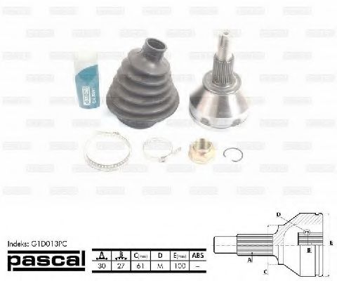 G1D013PC Set articulatie, planetara PASCAL 