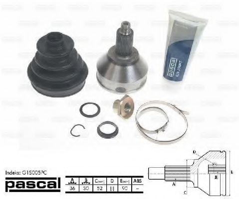 G1S005PC Set articulatie, planetara PASCAL 