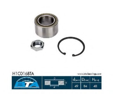 Set rulment roata