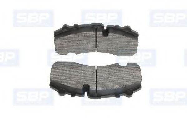 set placute frana,frana disc 2