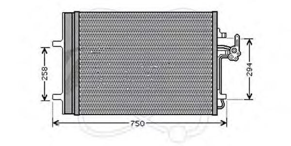 30G0044 Condensator, climatizare ELECTRO AUTO 