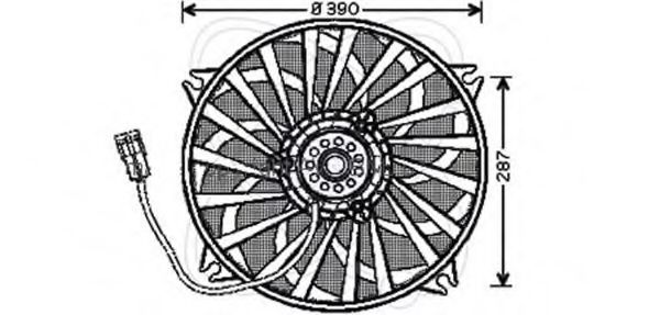 Ventilator, radiator