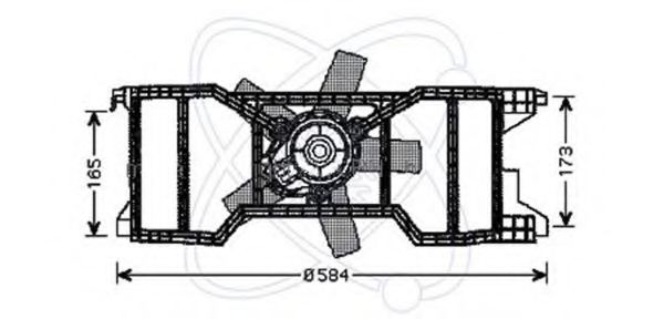 Ventilator, radiator