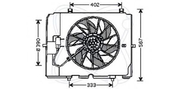 Ventilator, radiator