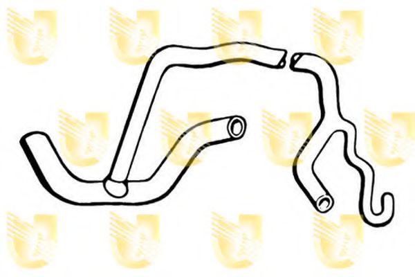 S1358 Furtun radiator UNIGOM 