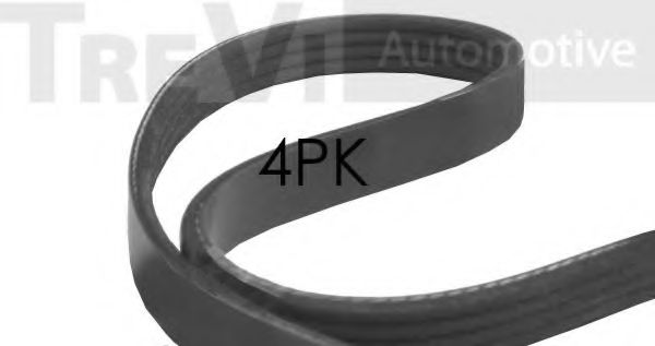4PK715 Curea transmisie cu caneluri TREVI AUTOMOTIVE 
