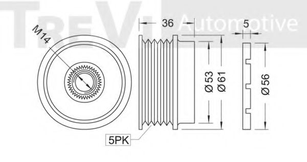 Sistem roata libera, generator 2