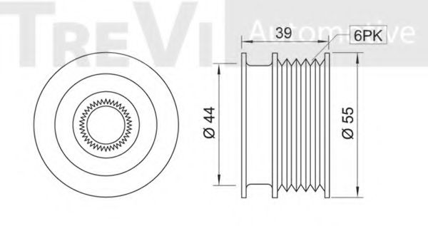 Sistem roata libera, generator 2