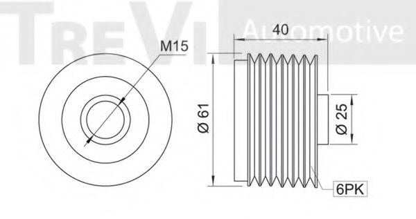 Sistem roata libera, generator 2