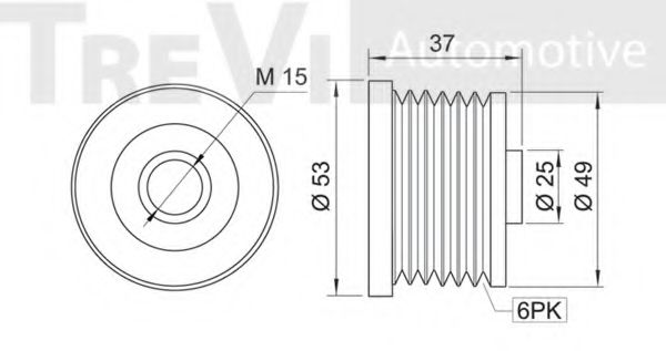 Sistem roata libera, generator 2