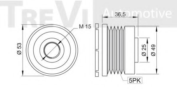 Sistem roata libera, generator 2