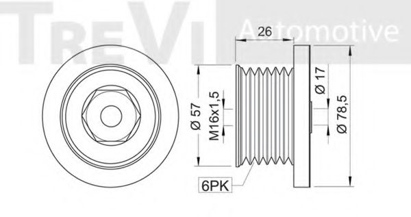 Sistem roata libera, generator 2