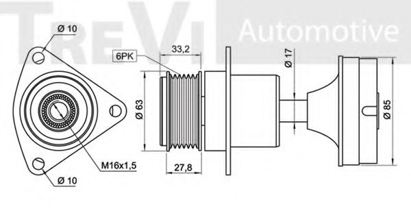 Sistem roata libera, generator 2