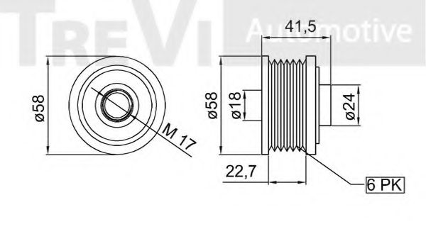 Sistem roata libera, generator 2