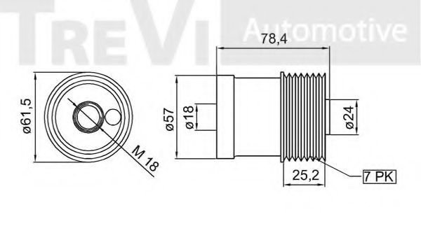 Sistem roata libera, generator 2