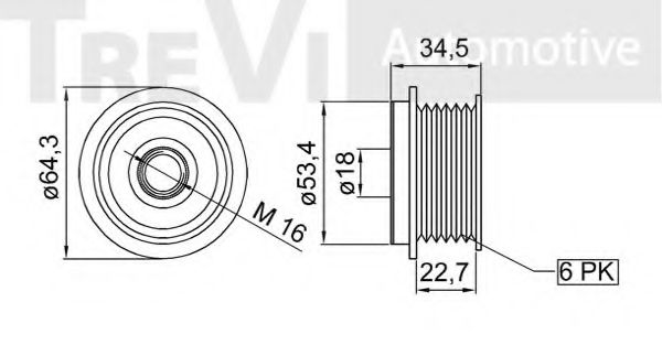 Sistem roata libera, generator 2