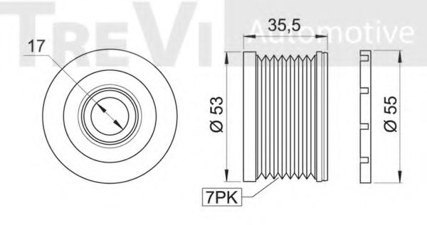 Sistem roata libera, generator 2
