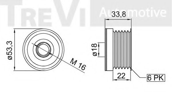 Sistem roata libera, generator 2