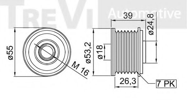 Sistem roata libera, generator 2