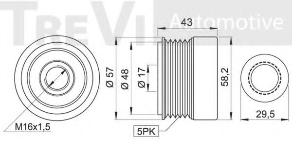 Sistem roata libera, generator 2