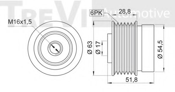 Sistem roata libera, generator 2