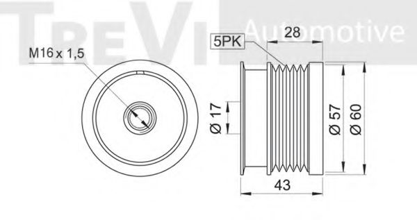 Sistem roata libera, generator 2