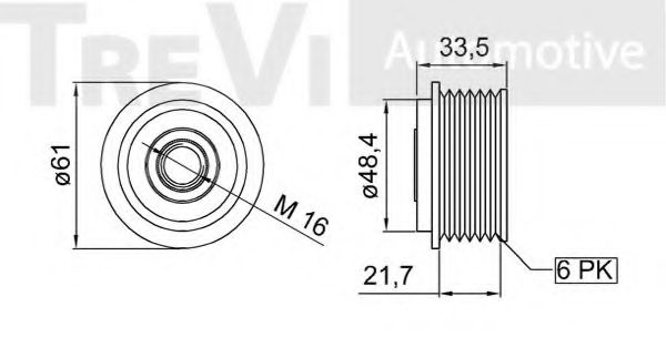 Sistem roata libera, generator 2