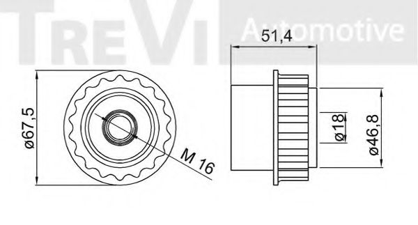 Sistem roata libera, generator 2