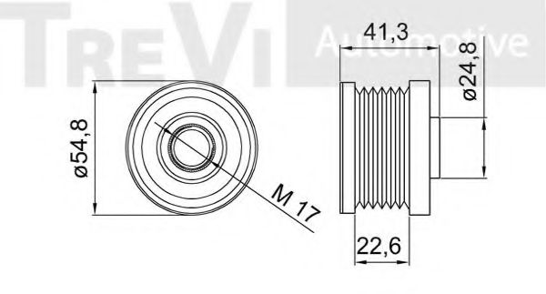 Sistem roata libera, generator 2