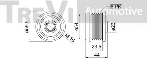 Sistem roata libera, generator 2