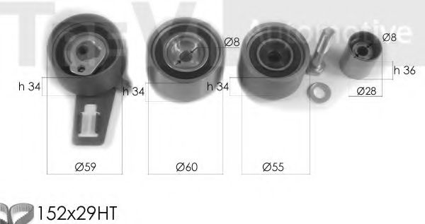 Set curea de distributie