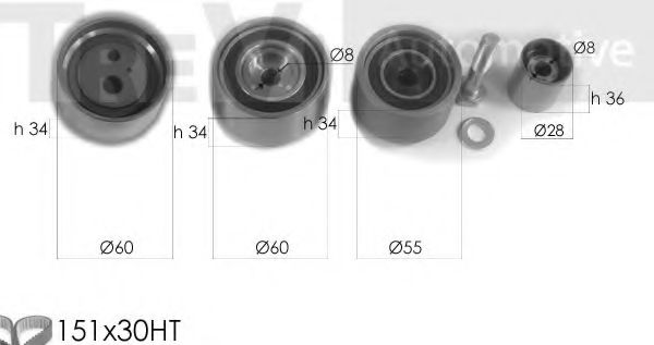 Set curea de distributie