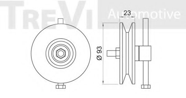 rola intinzator,curea transmisie 2
