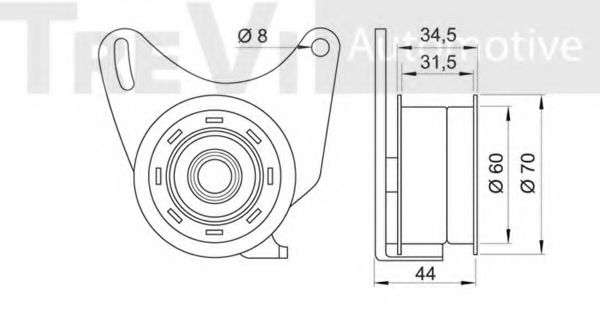 rola intinzator,curea distributie 2