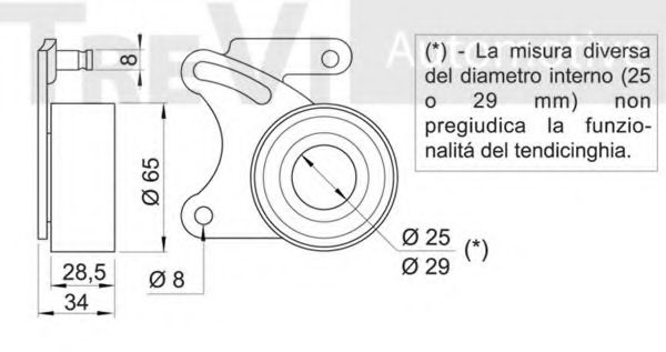 rola intinzator,curea distributie 2