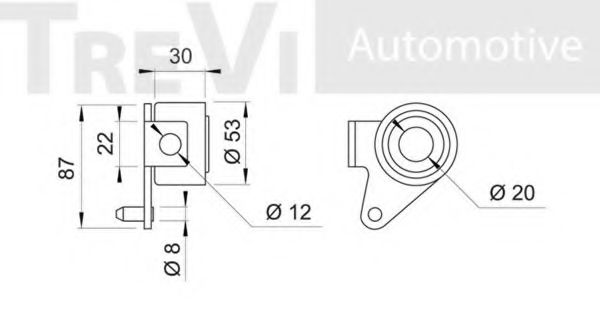 rola intinzator,curea distributie 2