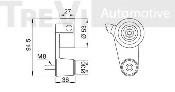 rola intinzator,curea distributie 2