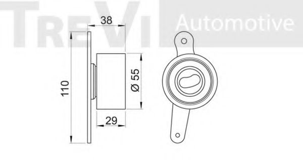 rola intinzator,curea distributie 2
