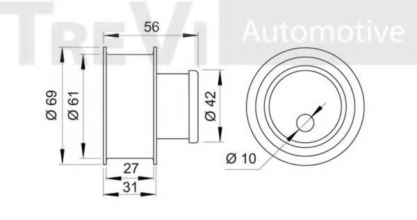 rola intinzator,curea distributie 2